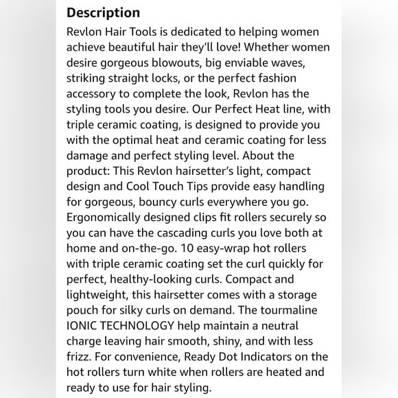 Revlon Hot Rollers- Revlon-- New - Picture 5 of 9
